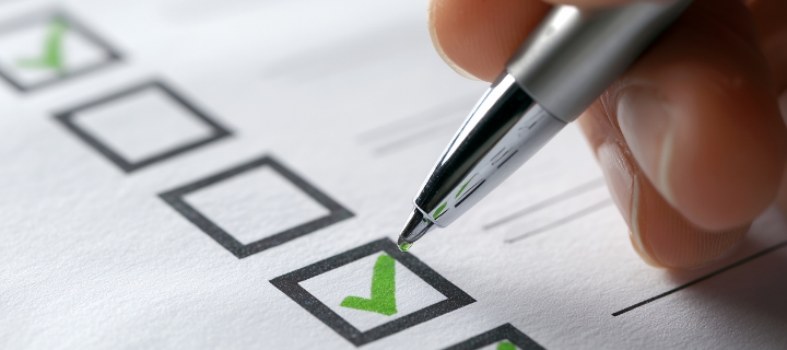 抜け漏れを防ぐチェックリスト